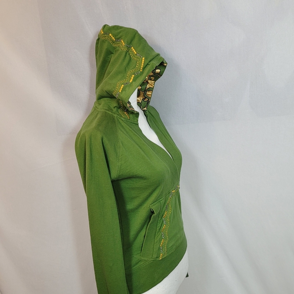 Soul Of Fashion Green Hoodie Size Small - Picture 14 of 16